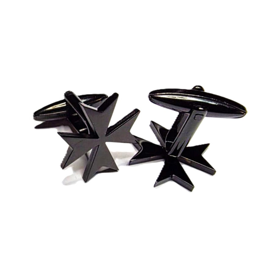 KNIGHTS OF MALTA CROSS CUFFLINKS Riverside Regalia