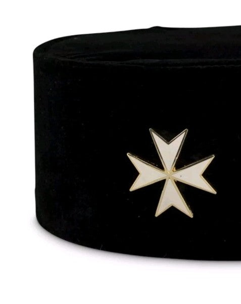 KNIGHTS OF MALTA CAP WITH BADGE Riverside Regalia