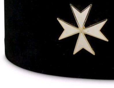 KNIGHTS OF MALTA CAP BADGE Riverside Regalia