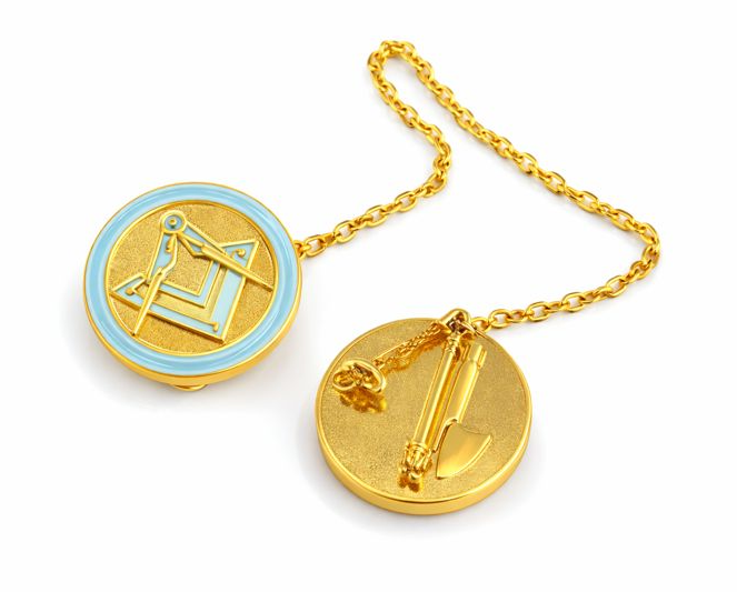 LADY FREEMASON GOWN CLIP & CHAIN Riverside Regalia