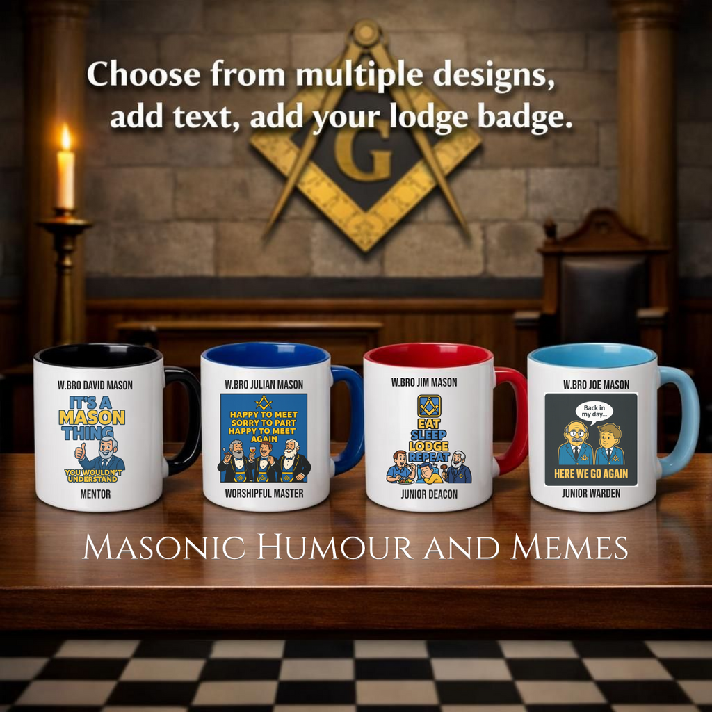 Personalised Funny Masonic Quote Mug Masonic Gift Store