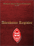 Masonic Attendance Book - Order Of Holy Royal Arch Knight Templar Priests Raven Masonic