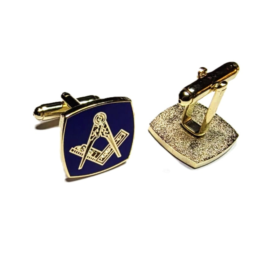 CRAFT SQUARE & COMPASSES CUFFLINKS Riverside Regalia