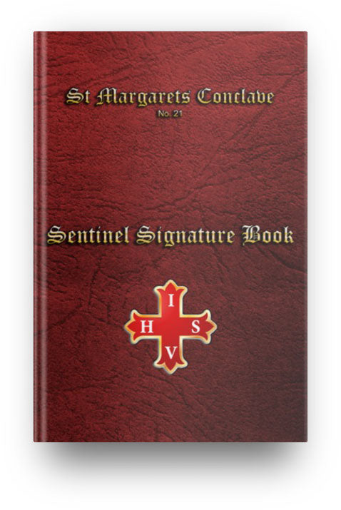 Masonic Attendance Book - Red Cross Of Constantine Raven Masonic