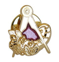 MASONIC PROVINCIAL STEWARD CORNUCOPIA LAPEL PIN Riverside Regalia