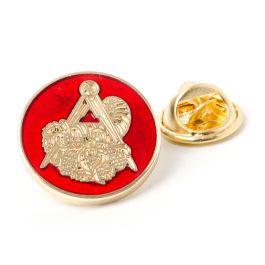 MASONIC PROVINCIAL STEWARD ROUND LAPEL PIN Riverside Regalia