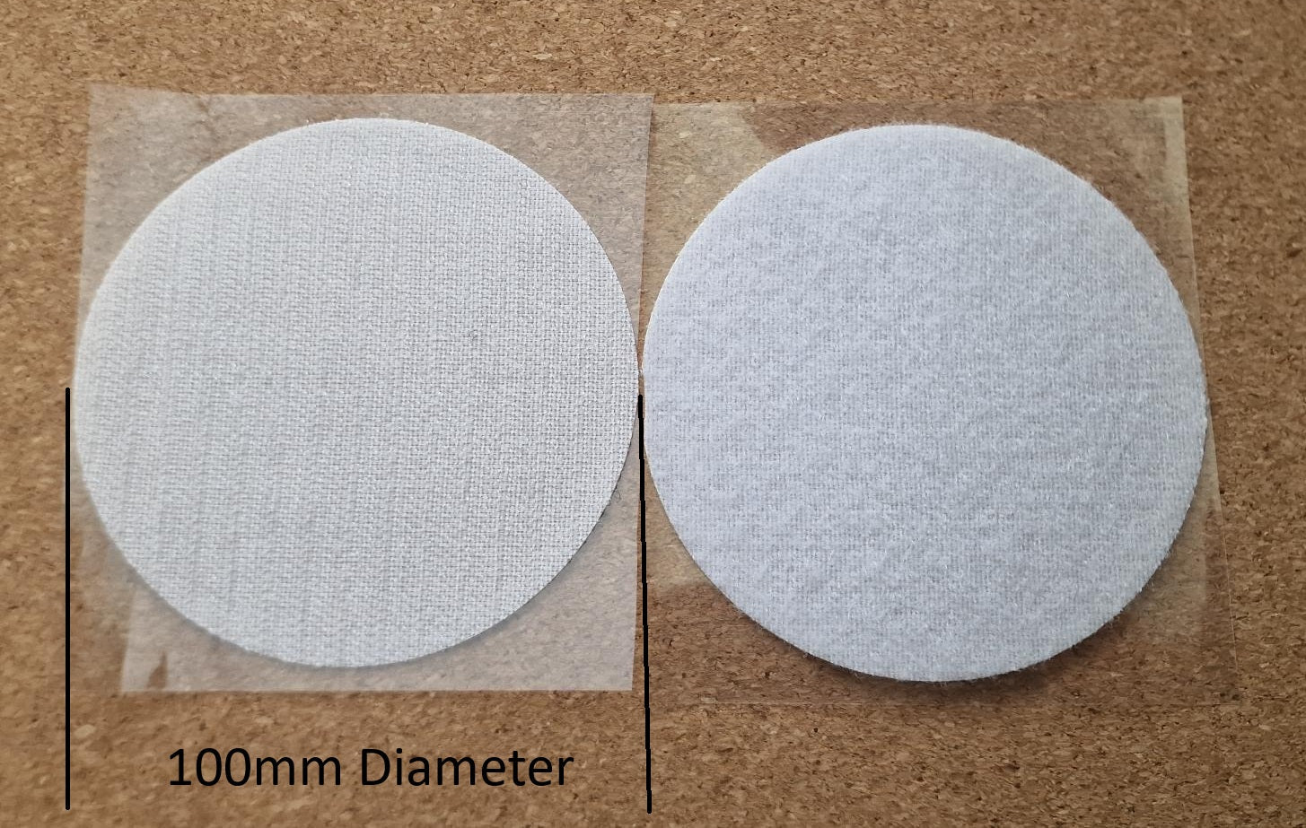 APRON BADGE HOOK & LOOP STICKY PAD Riverside Regalia