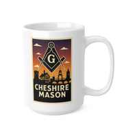 Cheshire Mason Custom Masonic Coffee Mug | Freemason Gift - Masonic Mugs