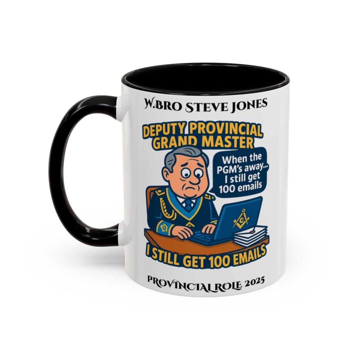 Deputy Provincial Grand Master Design Personalised Mug - Nobody makes a decent cup of tea - Masonic Mugs