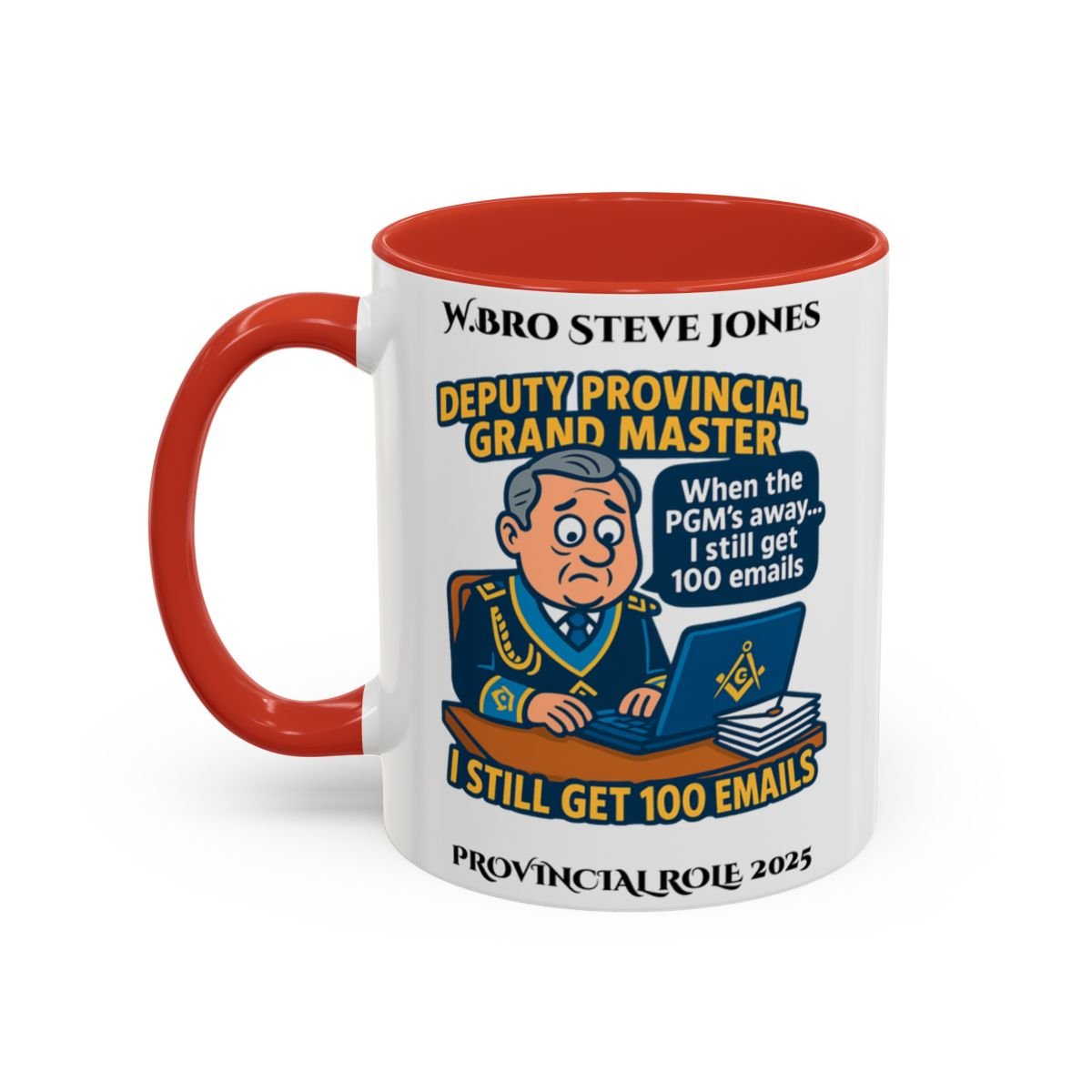 Deputy Provincial Grand Master Design Personalised Mug - Nobody makes a decent cup of tea - Masonic Mugs