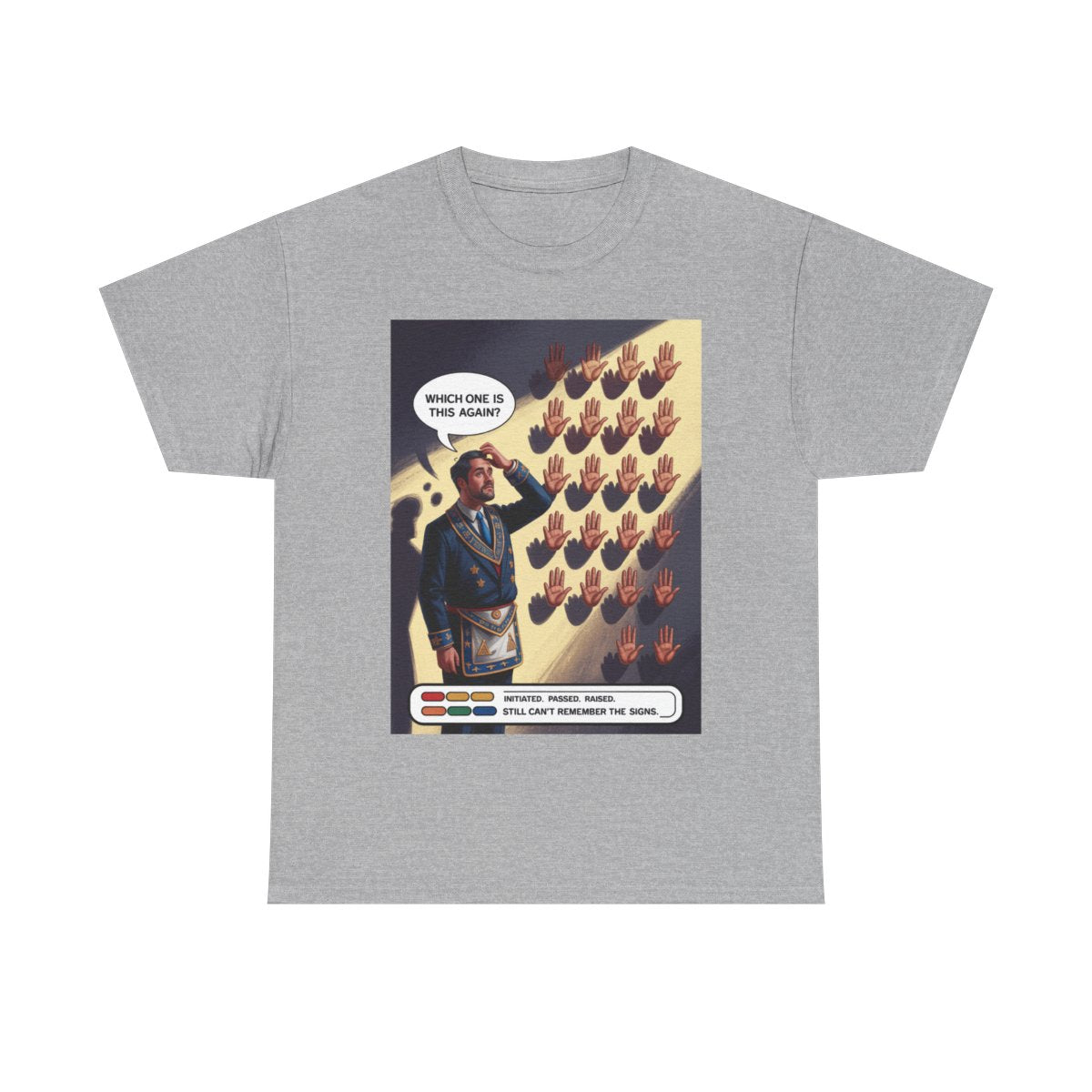 Forgotten the Signs - Unisex Freemason Ready to Go Apparel – T-Shirt, Sweatshirt or Hoodie – Multiple Colours & Sizes - Masonic Mugs