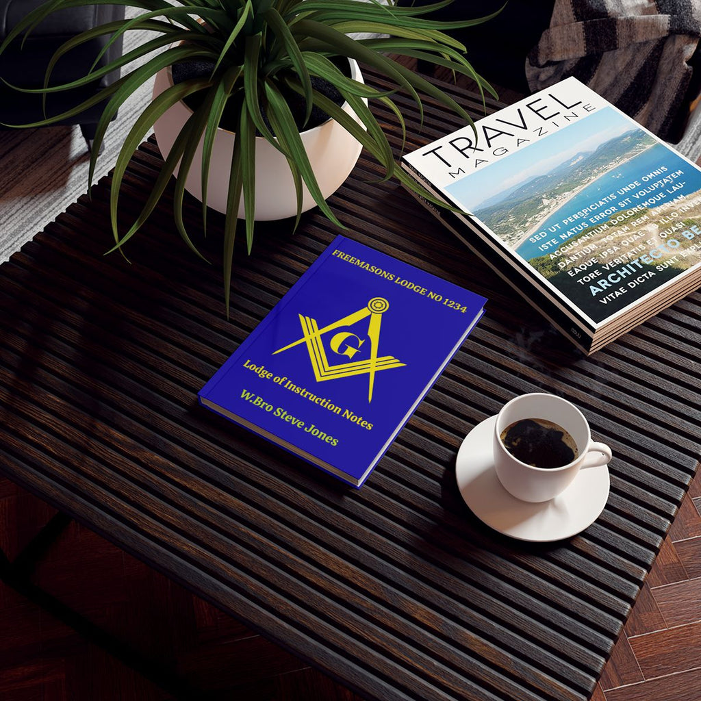 Freemason Hardback Notepad - Lodge of Instruction Notes - Masonic Mugs