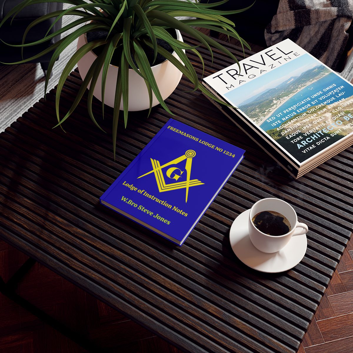 Freemason Hardback Notepad - Lodge of Instruction Notes - Masonic Mugs