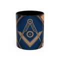 Freemason Premium Ready to go Coloured Rim Mug - Masonic Mugs