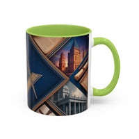 Freemason Premium Ready to go Coloured Rim Mug - Masonic Mugs