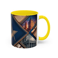 Freemason Premium Ready to go Coloured Rim Mug - Masonic Mugs