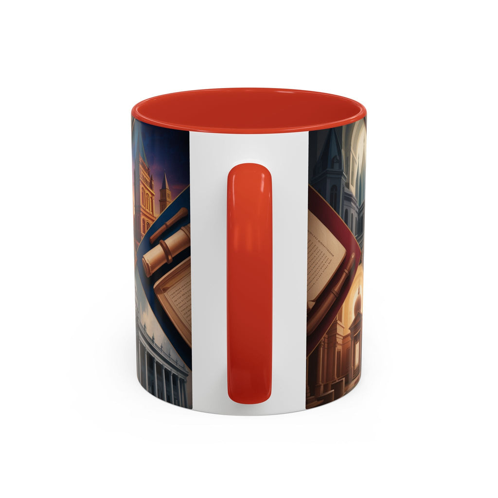 Freemason Premium Ready to go Coloured Rim Mug - Masonic Mugs