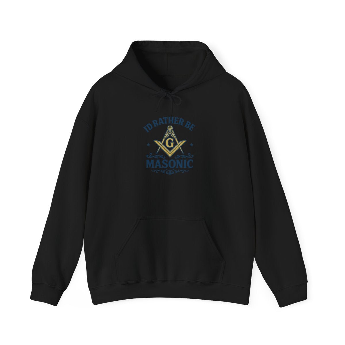 I'd rather be Masonic - Unisex Freemason Ready to Go Apparel – T-Shirt, Sweatshirt or Hoodie – Multiple Colours & Sizes - Masonic Mugs