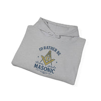 I'd rather be Masonic - Unisex Freemason Ready to Go Apparel – T-Shirt, Sweatshirt or Hoodie – Multiple Colours & Sizes - Masonic Mugs