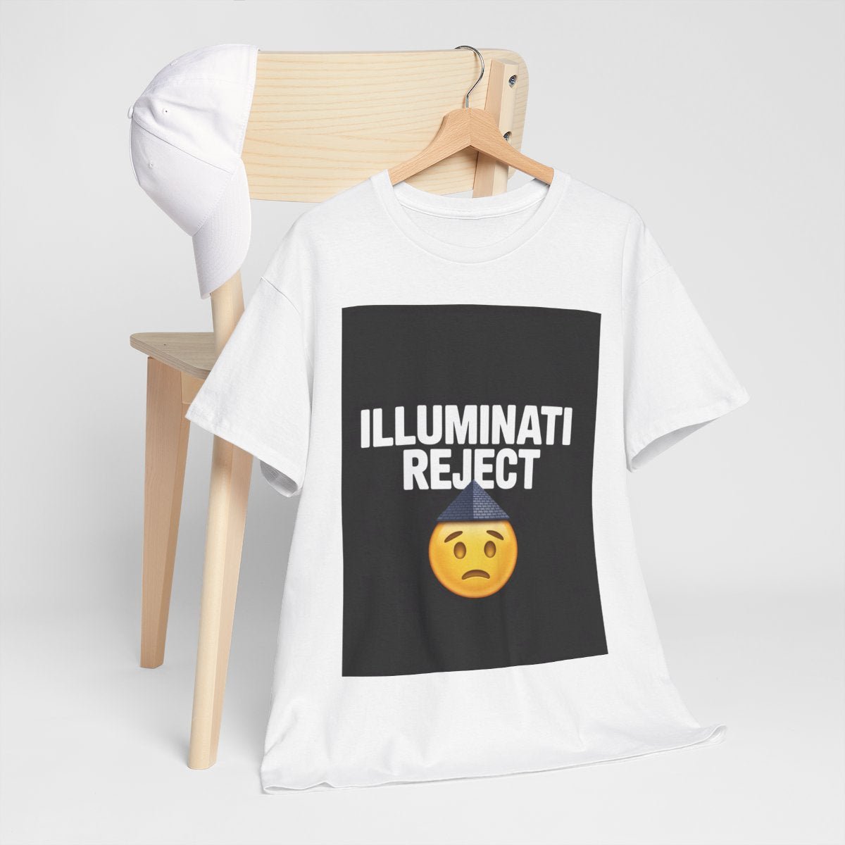Illuminati Reject - Unisex Freemason Ready to Go Apparel – T-Shirt, Sweatshirt or Hoodie – Multiple Colours & Sizes - Masonic Mugs