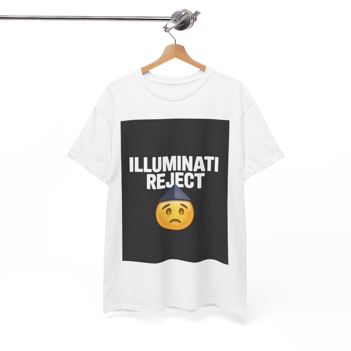 Illuminati Reject - Unisex Freemason Ready to Go Apparel – T-Shirt, Sweatshirt or Hoodie – Multiple Colours & Sizes - Masonic Mugs