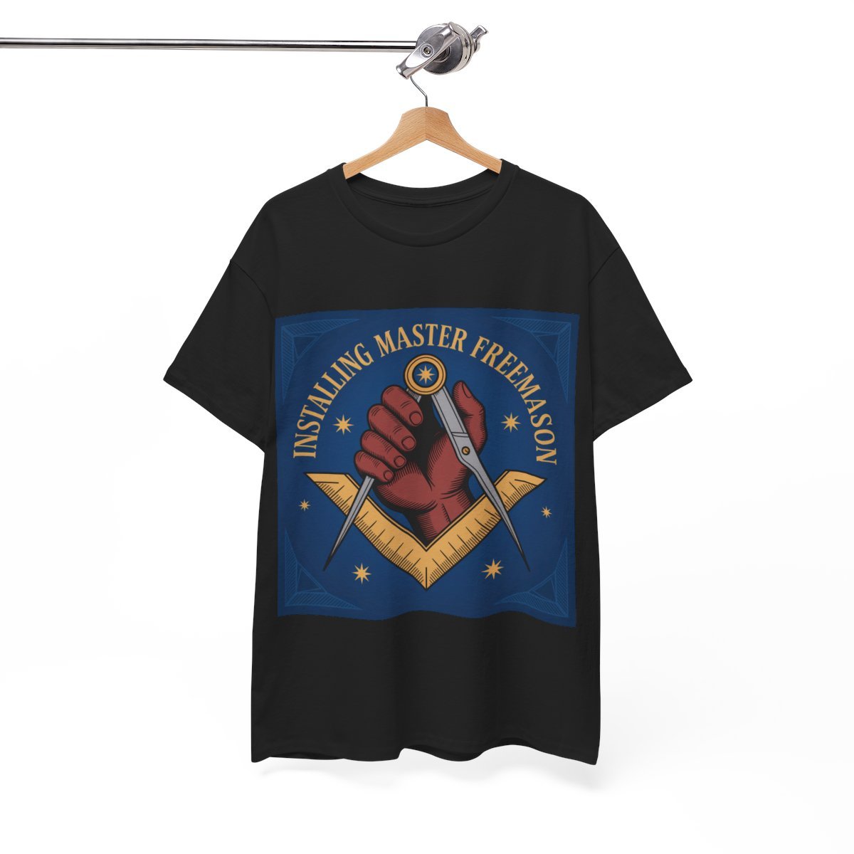 Installing Master Freemason - Unisex Freemason Ready to Go Apparel – T-Shirt, Sweatshirt or Hoodie – Multiple Colours & Sizes - Masonic Mugs