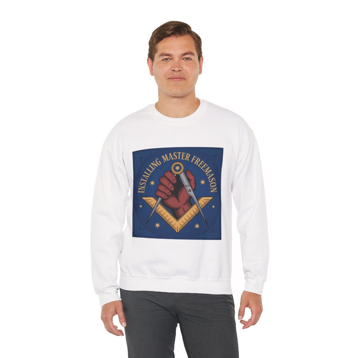 Installing Master Freemason - Unisex Freemason Ready to Go Apparel – T-Shirt, Sweatshirt or Hoodie – Multiple Colours & Sizes - Masonic Mugs