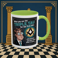 Masonic Mugs - Bewildered by the Tau - Royal Arch - Masonic Mugs