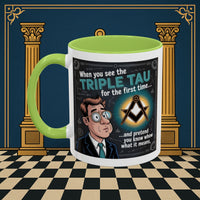 Masonic Mugs - Bewildered by the Tau - Royal Arch - Masonic Mugs