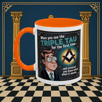 Masonic Mugs - Bewildered by the Tau - Royal Arch - Masonic Mugs