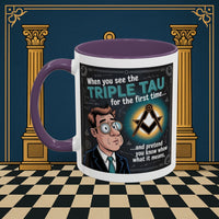 Masonic Mugs - Bewildered by the Tau - Royal Arch - Masonic Mugs