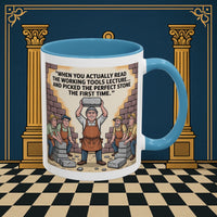 Masonic Mugs - First Try Triumph - Mark Masonry - Masonic Mugs