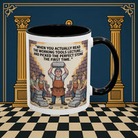 Masonic Mugs - First Try Triumph - Mark Masonry - Masonic Mugs