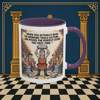 Masonic Mugs - First Try Triumph - Mark Masonry - Masonic Mugs