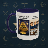 Masonic Mugs Ready to Go – What We Actually Do (Accent Coloured 11oz Mug) - Masonic Mugs