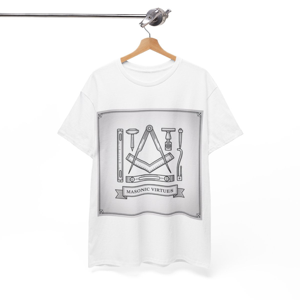 Masonic Virtue - Unisex Freemason Ready to Go Apparel – T-Shirt, Sweatshirt or Hoodie – Multiple Colours & Sizes - Masonic Mugs
