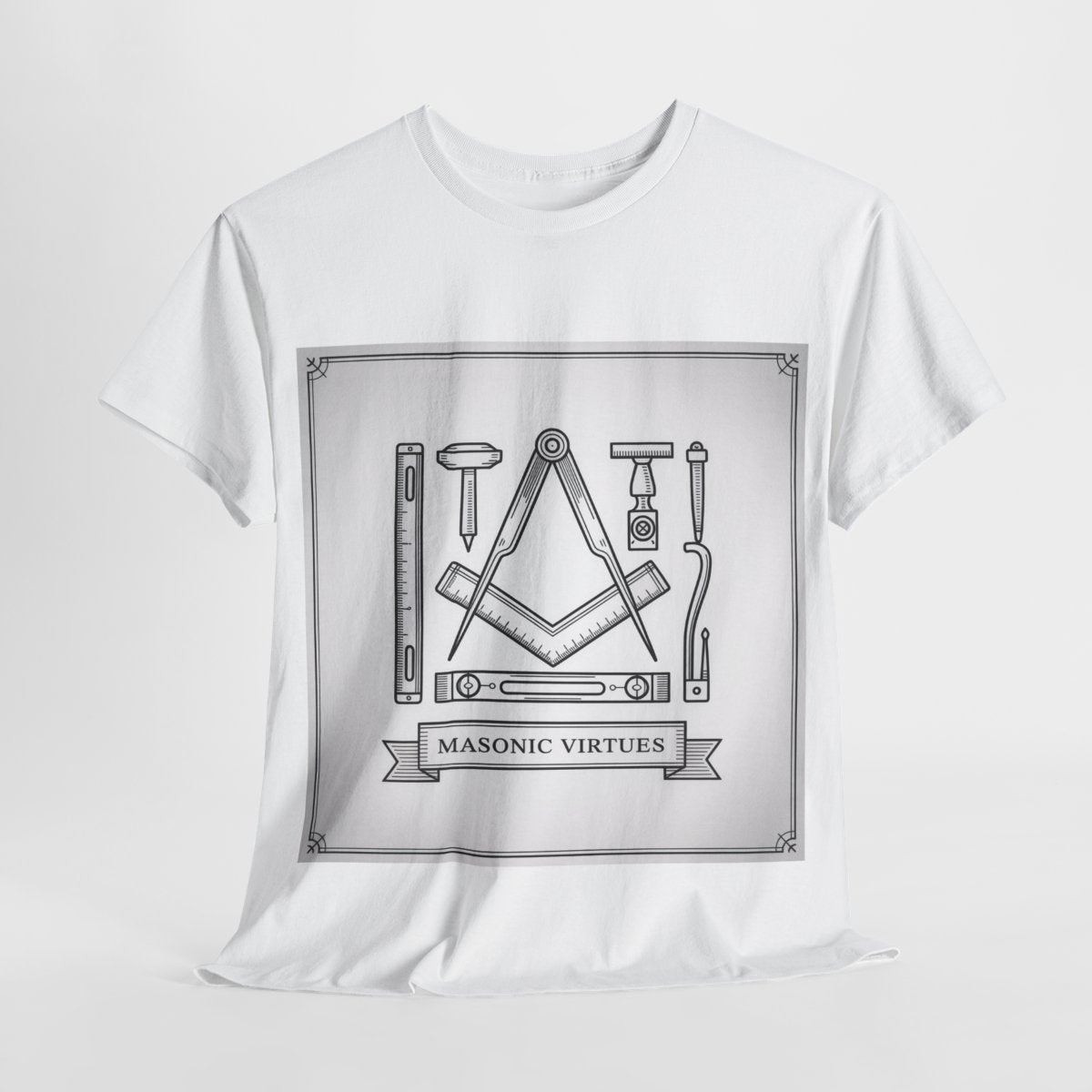 Masonic Virtue - Unisex Freemason Ready to Go Apparel – T-Shirt, Sweatshirt or Hoodie – Multiple Colours & Sizes - Masonic Mugs