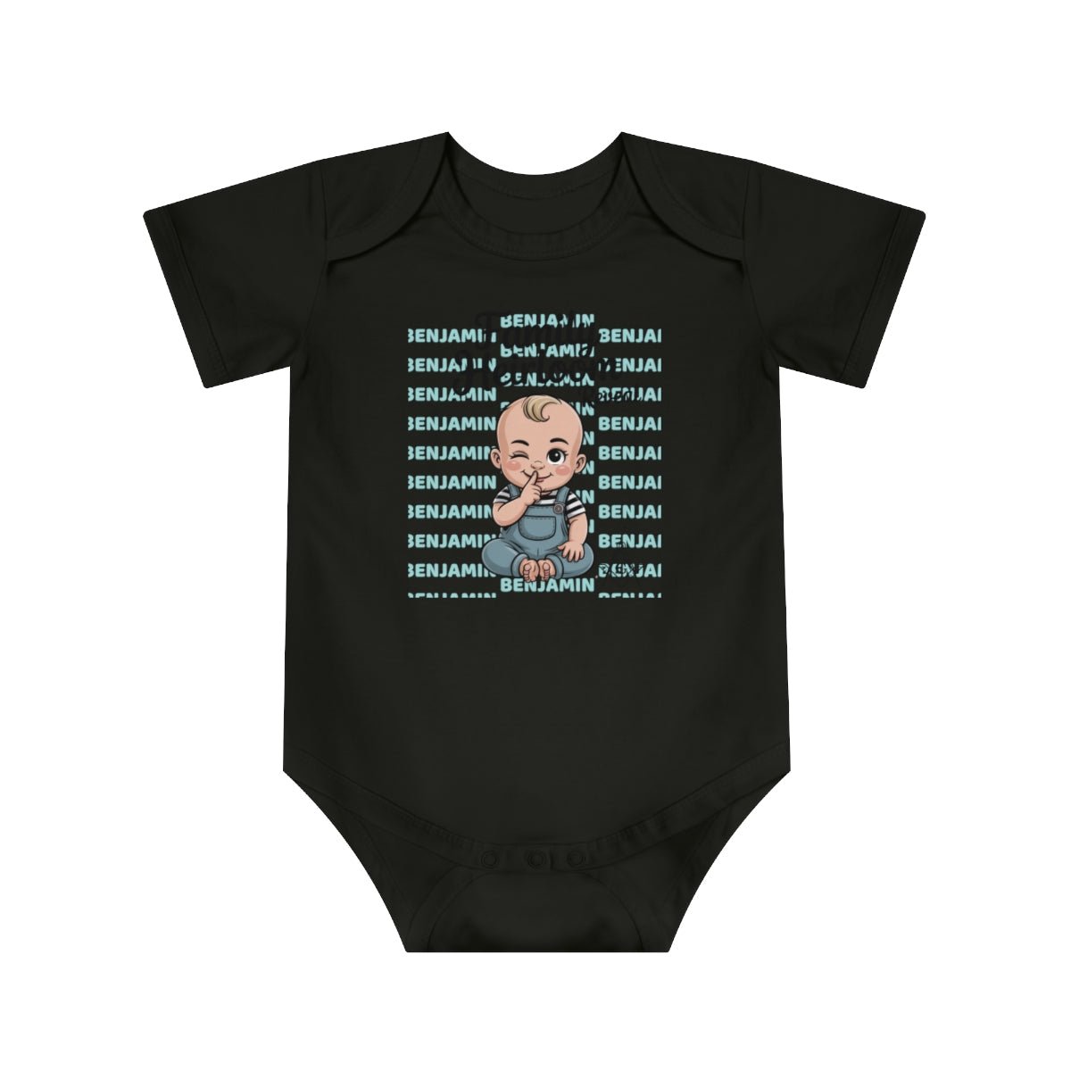 Personalized Baby Bodysuit with Masonic Design - Masonic Mugs