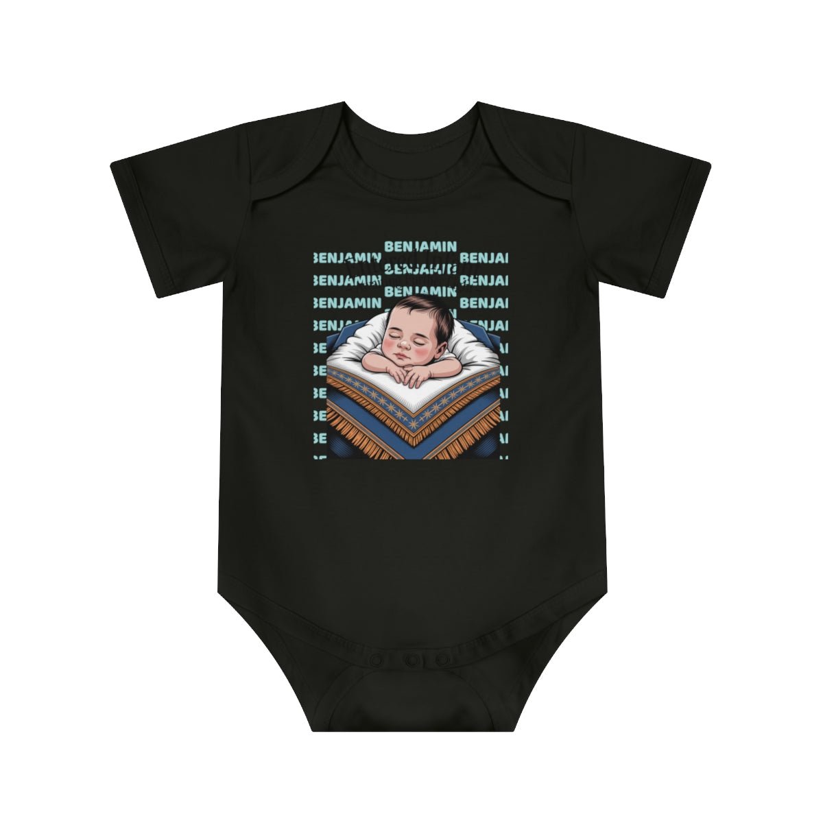 Personalized Baby Bodysuit with Masonic Design - Masonic Mugs