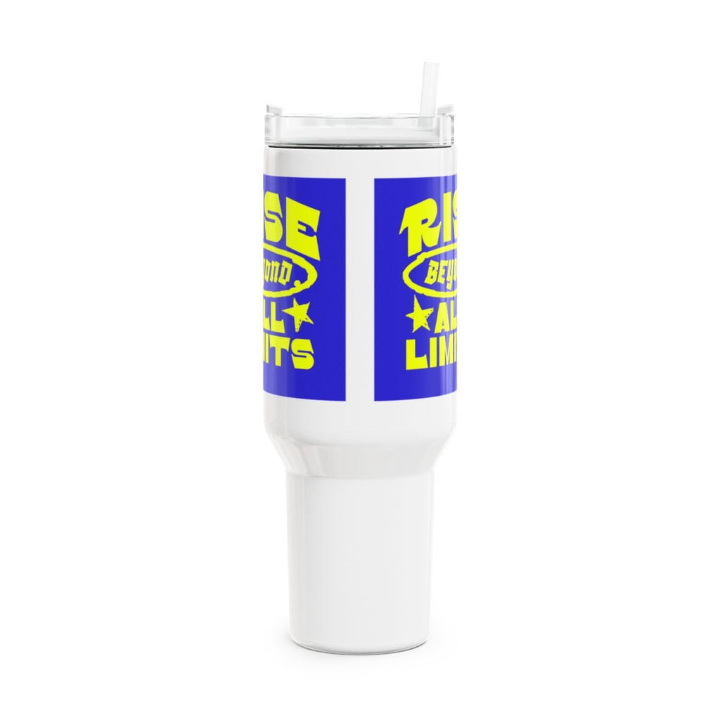 Premium Freemason 40oz Tumbler: Rise Beyond All Limits - Masonic Mugs