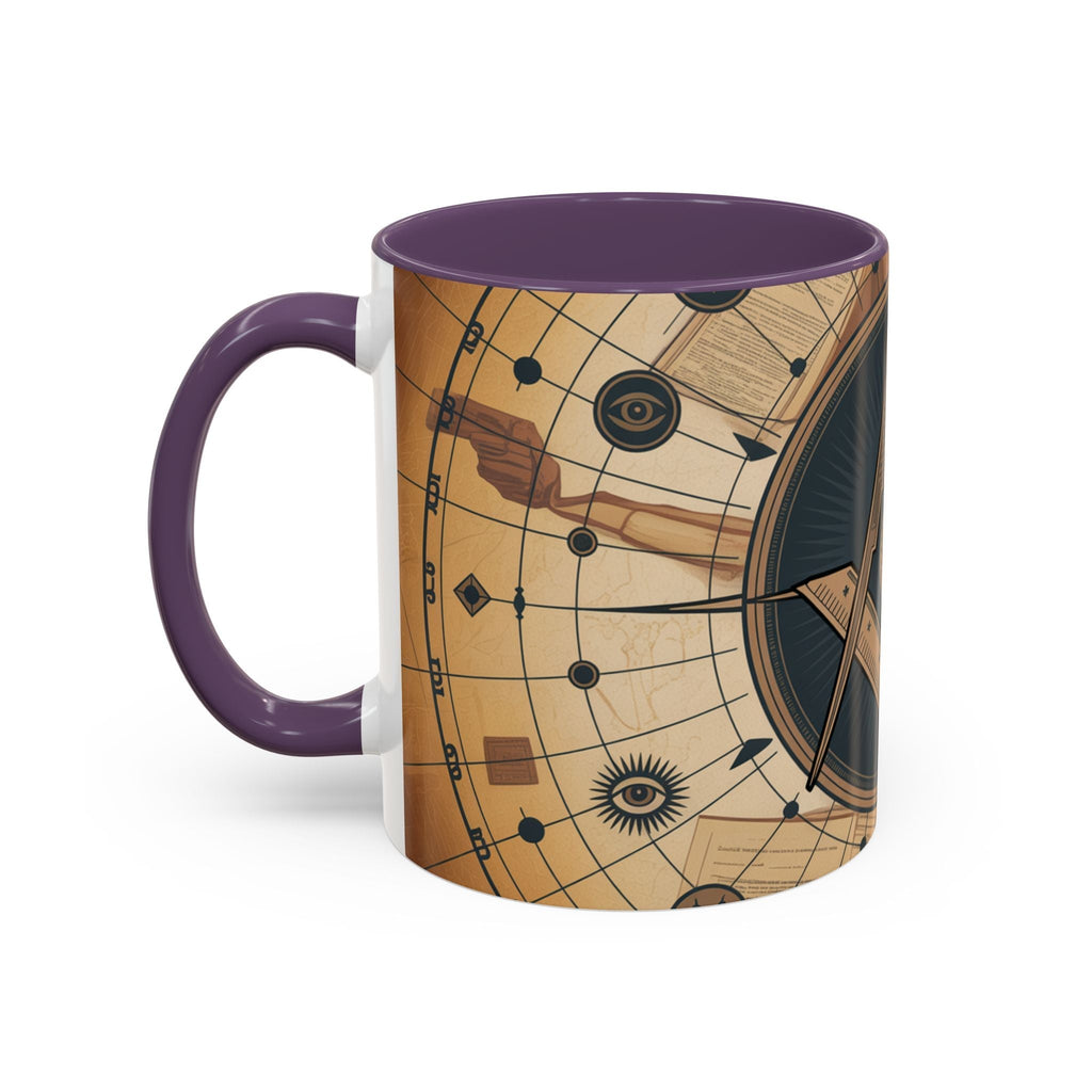 Premium Freemason Ready to go Accent Mug | Unique Gift for Masons, Incognito Decor, Home or Office Coffee Cup, Symbolic Drinkware, Perfect for [...] - Masonic Mugs