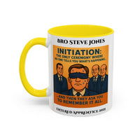 Premium Personalised Freemason Colour Rim Mug - Entered Apprentice - Masonic Mugs