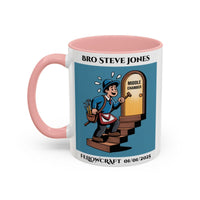 Premium Personalised Freemason Colour Rim Mug - Fellowcraft - The Middle Chamber - Masonic Mugs