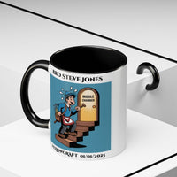 Premium Personalised Freemason Colour Rim Mug - Fellowcraft - The Middle Chamber - Masonic Mugs