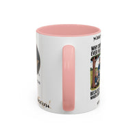 Premium Personalised Freemason Colour Rim Mug - Meme - Hide and Seek - Masonic Mugs