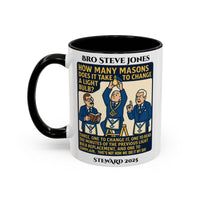 Premium Personalised Freemason Colour Rim Mug - Meme - THAT’S NOT HOW WE DID IT MY DAY - Masonic Mugs