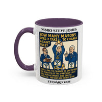 Premium Personalised Freemason Colour Rim Mug - Meme - THAT’S NOT HOW WE DID IT MY DAY - Masonic Mugs