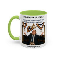 Premium Personalised Freemason Colour Rim Mug - Meme - You swore you wouldn't take another office - Masonic Mugs