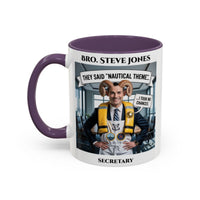 Premium Personalised Freemason Colour Rim Mug - Royal Ark Mariner - Masonic Mugs