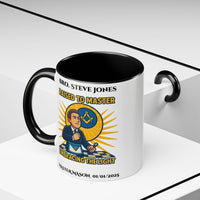 Premium Personalised Freemason Colour Rim Mug - Third Degree - Master Mason - Rasied to Master - Masonic Mugs